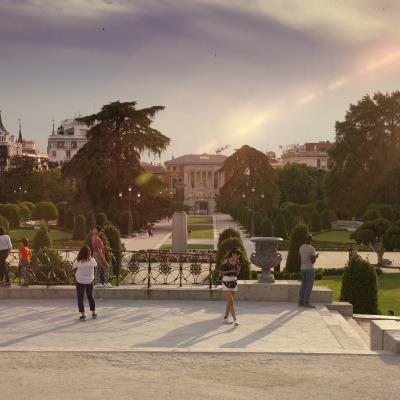  Una tarde de verano desde el retiro