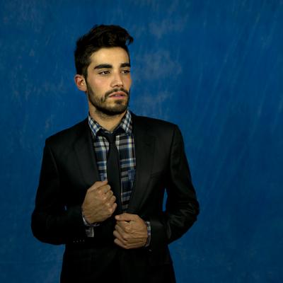 Sesión de fotos de sesiones de Alejandro Martínez: azul 4-1