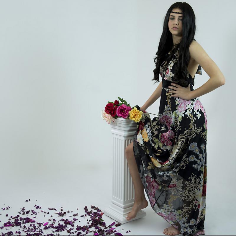 Sesión fotos Andrea: Flores 1-2