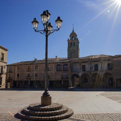  En la plaza de Medinaceli