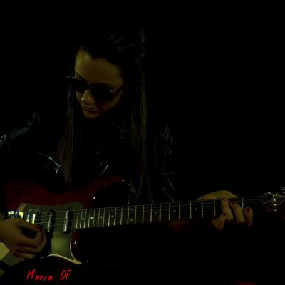 Sesión fotos rockera: María 006