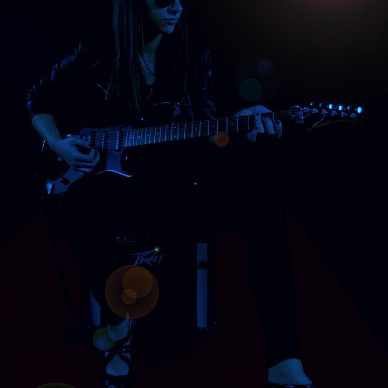 Sesión fotos rockera: María 009