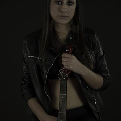 Sesión fotos rockera: María pia