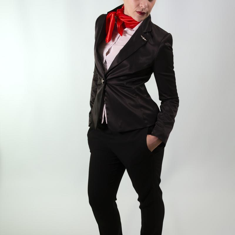 Sesión de fotos: Erzebeth de Rull - Azafata 035