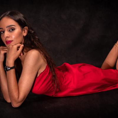 Sesión fotos: Jazmine en Rojo 018