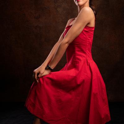 Sesión fotos: Jazmine en Rojo 029