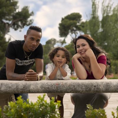 Tarde de fotos de familia