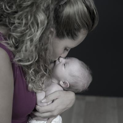 Fotografía de estudio de bebé