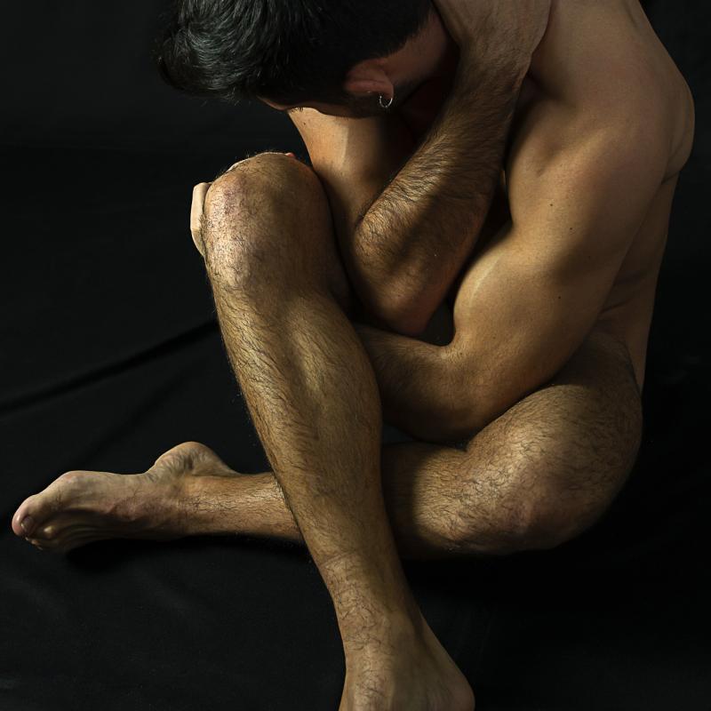 Fotografía de estudio de desnudo