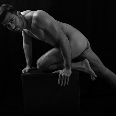Fotografía de estudio de desnudo