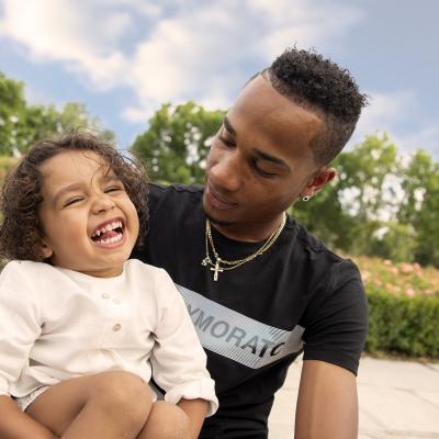 Fotografía de estudio de familia