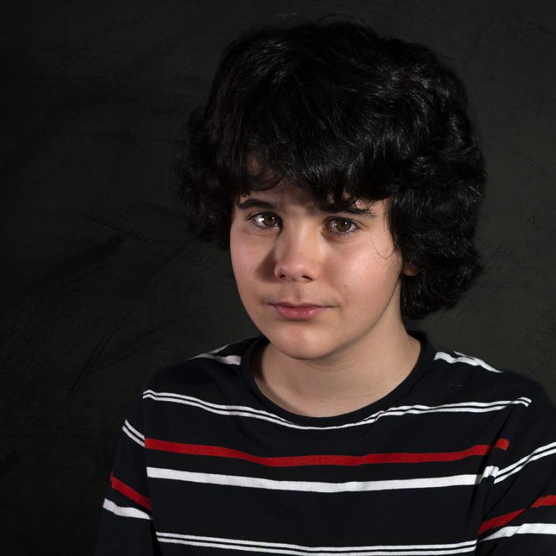 Fotografía de estudio de jovenes