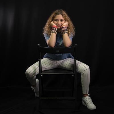 Fotografía de estudio de jovenes